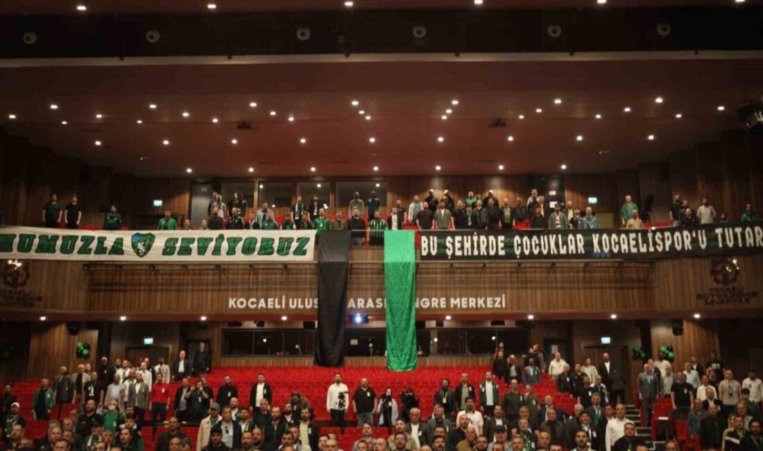 Kocaelispor Olağan Seçimli Mali Genel Kurul Toplantısı başladı. Kongrede yeşil-siyahlıların