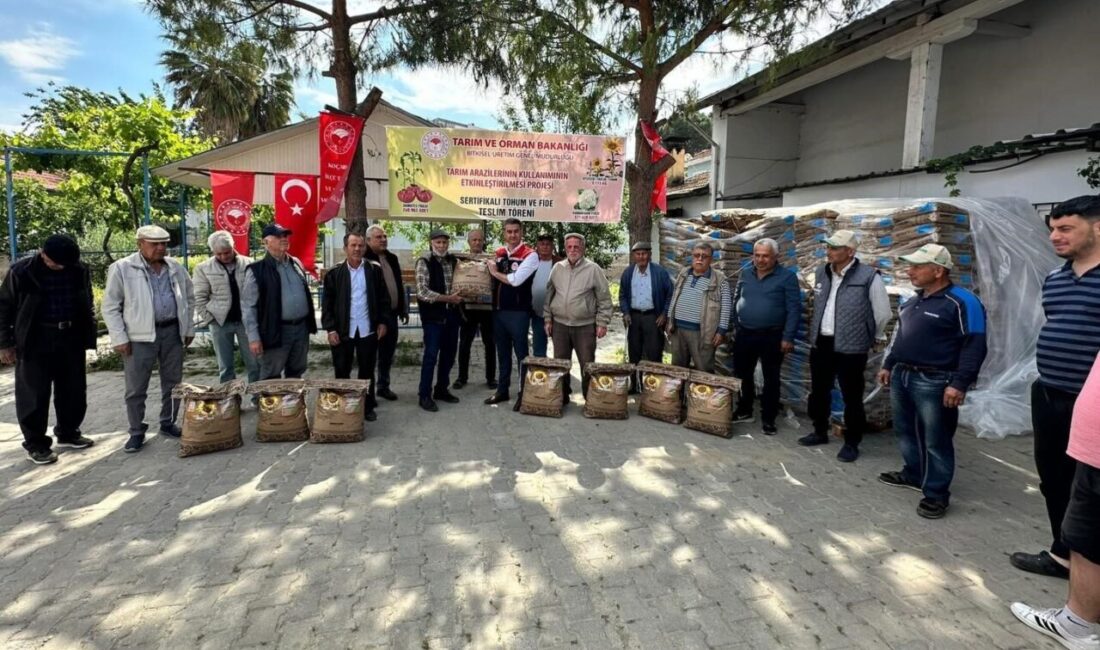 Tarım ve Orman Bakanlığı’nın TAKE Projesi kapsamında Koçarlı’da üreticilere 3