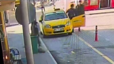 Burdur’da taksi durağı önünde kontak anahtarı üzerinde bırakılan taksiye binen