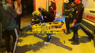 Burdur’da araca çarptıktan sonra duran kamyon altına giren motosikletin 17