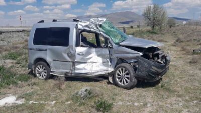 Konya’da nisanda polis bölgesinde bin 487 trafik kazası meydana geldi.