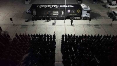 Konya’nın Ereğli ilçesinde polis ekipleri uyuşturucu satıcılarına yönelik uzun süredir
