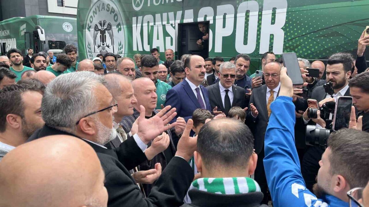 Ziraat Türkiye Kupası finalinde Trabzonspor ile karşılaşacak olan Konyaspor, düzenlenen
