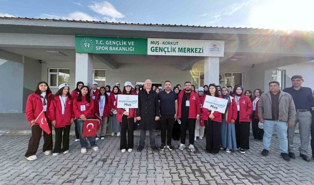 Gençlik ve Spor Bakanlığınca yürütülen “Anadoluyuz Biz Projesi” kapsamında Muş’un
