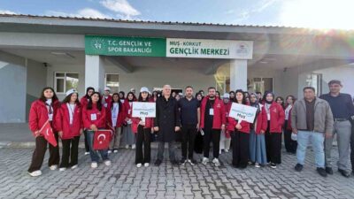 Gençlik ve Spor Bakanlığınca yürütülen “Anadoluyuz Biz Projesi” kapsamında Muş’un