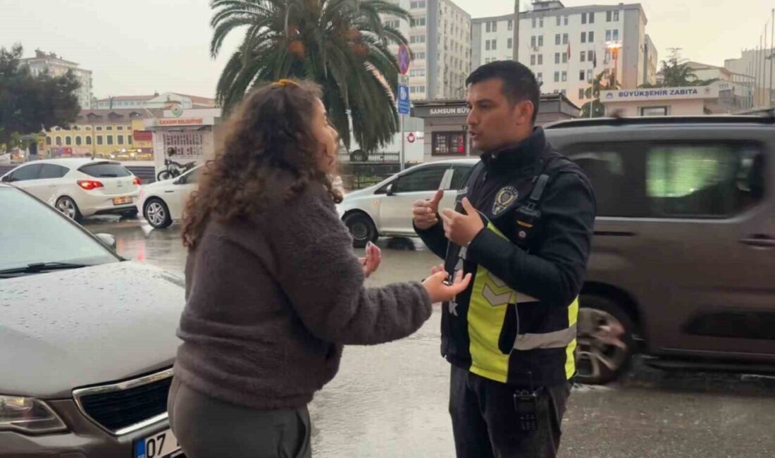 Samsun’da mobil uygulama üzerinden müşteri aldığı belirlenen korsan taksilere yönelik