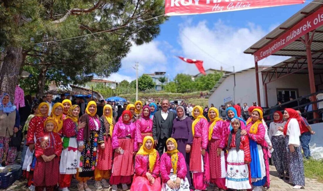 Gördes’in Köseler Mahallesi’nde düzenlenen geleneksel köy hayrına yaklaşık 3 bin