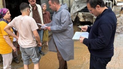 Köşk Esnaf ve Sanatkarlar Odası Başkanlığı, ilçede etkili olan sel
