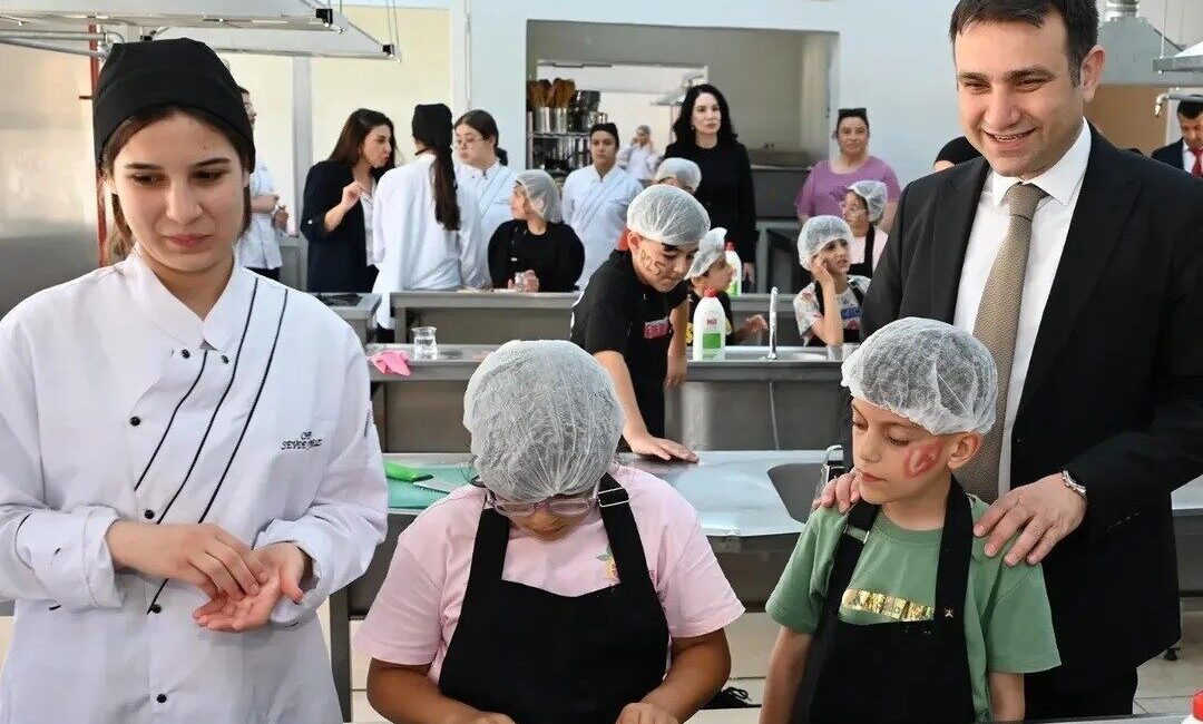 Aydın’ın Köşk ilçesinde “Ben Her Yerde Varım” projesi kapsamında düzenlenen
