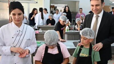 Aydın’ın Köşk ilçesinde “Ben Her Yerde Varım” projesi kapsamında düzenlenen