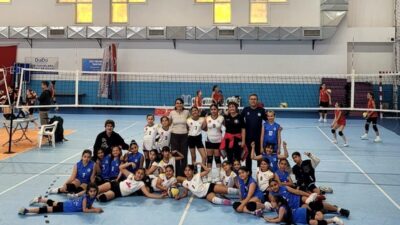 Muğla’nın Köyceğiz ilçesinde sahada parlayan minik voleybolcular çeyrek final sevinci
