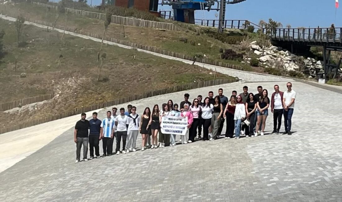 Muğla’nın Köyceğiz ilçesinde Meslek Yüksek Okulu öğrencileri düzenlenen teknik geziye