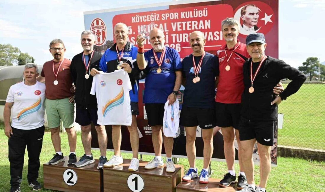 Muğla’nın Köyceğiz ilçesinde düzenlenen 5. Ulusal Veteran Masa Tenisi Turnuvası,