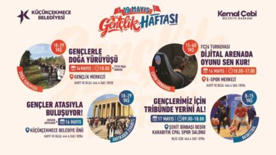 Küçükçekmece Belediyesi, 19 Mayıs Atatürk’ü Anma, Gençlik ve Spor Bayramı’nın