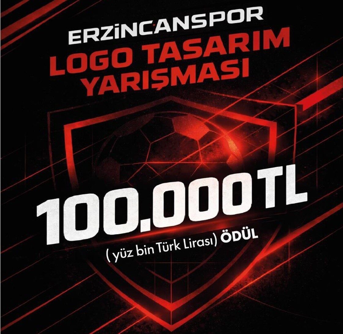 24Erzincanspor tarafından düzenlenen ödüllü logo yarışmasında jüri, kulübün kurumsal kimliğini