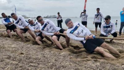 Mersin’in Silifke ilçesinde düzenlenen 2. Turan Cup Uluslararası Halat Çekme