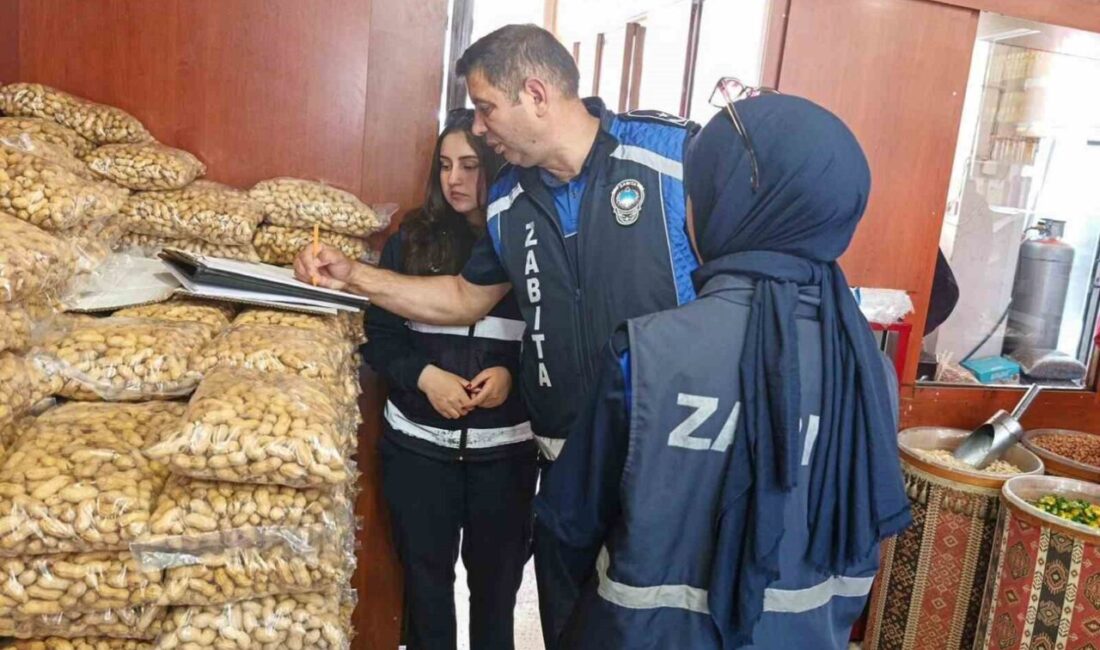 Erzincan Belediyesi ekipleri, Kurban Bayramı öncesinde kent genelinde kuruyemiş satışı