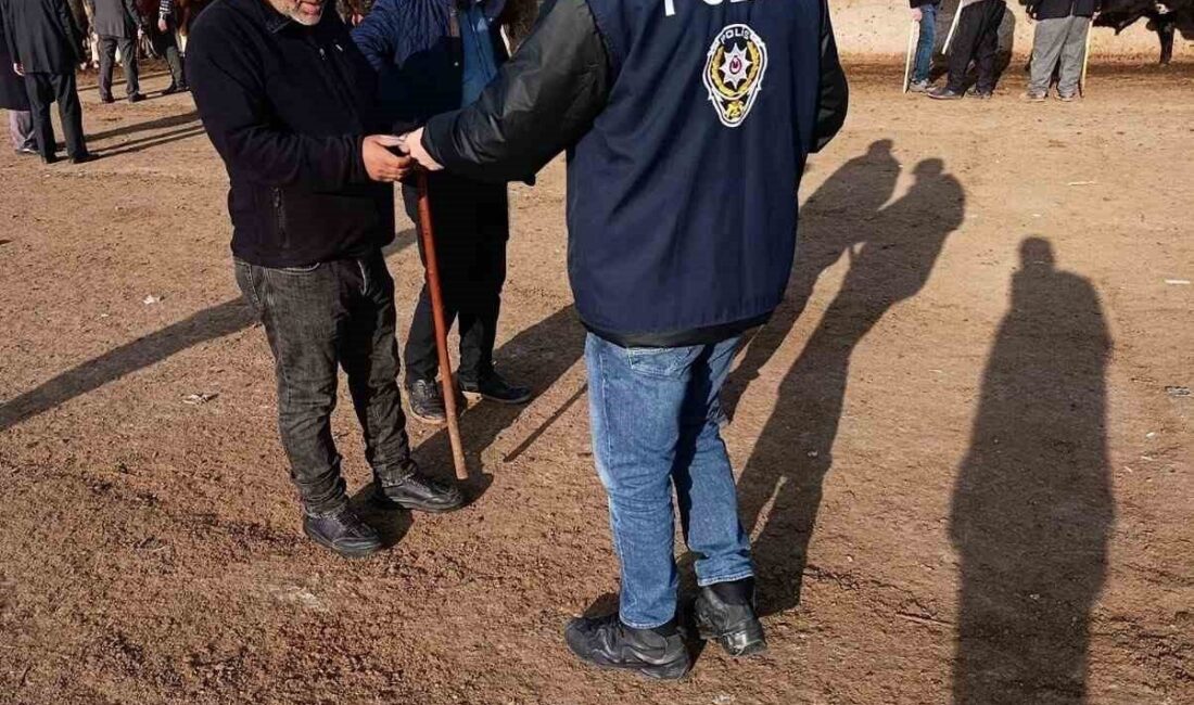 Yaklaşan Kurban Bayramı öncesinde Ağrı’da vatandaşların huzur ve güvenliği için