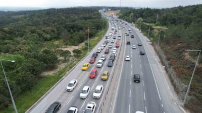 9 günlük Kurban Bayramı tatilinde İstanbul genelinde trafik yoğunluğu tarihi