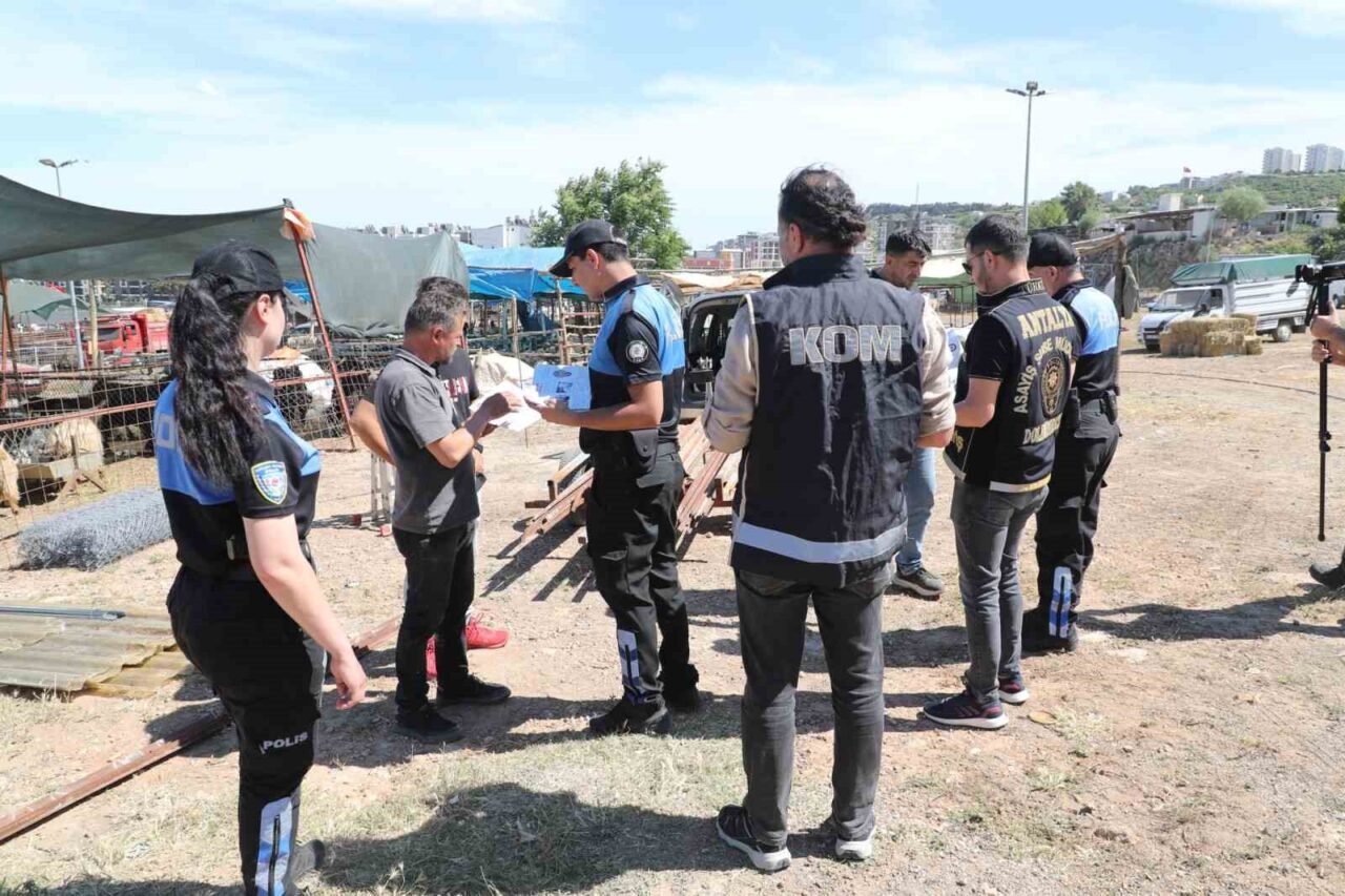 İl Emniyet Müdürlüğü, yaklaşan Kurban Bayramı öncesinde kurban alım satım