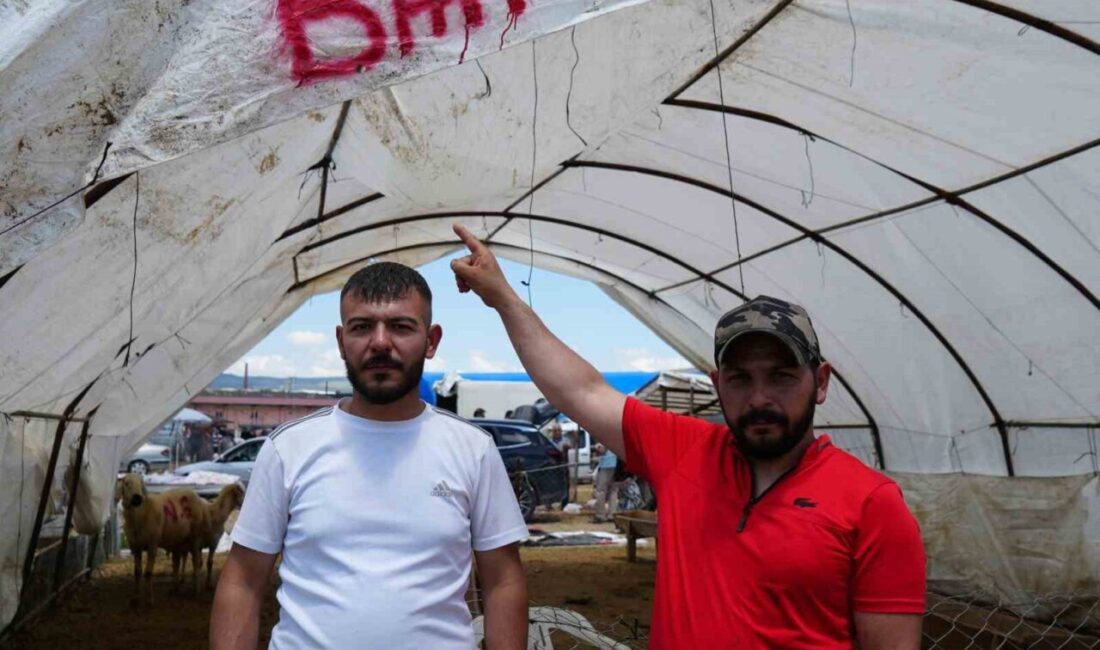 Kırıkkale’de bayramın ilk gününde hayvan pazarında hareketlilik sürerken, satışlardan memnun