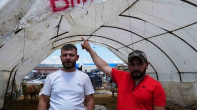 Kırıkkale’de bayramın ilk gününde hayvan pazarında hareketlilik sürerken, satışlardan memnun