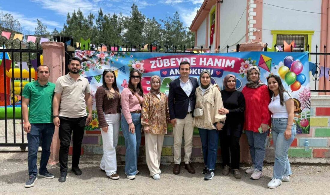 Siirt’in Kurtalan ilçesinde bulunan Zübeyde Hanım Anaokulunda bahar şenliği etkinliği