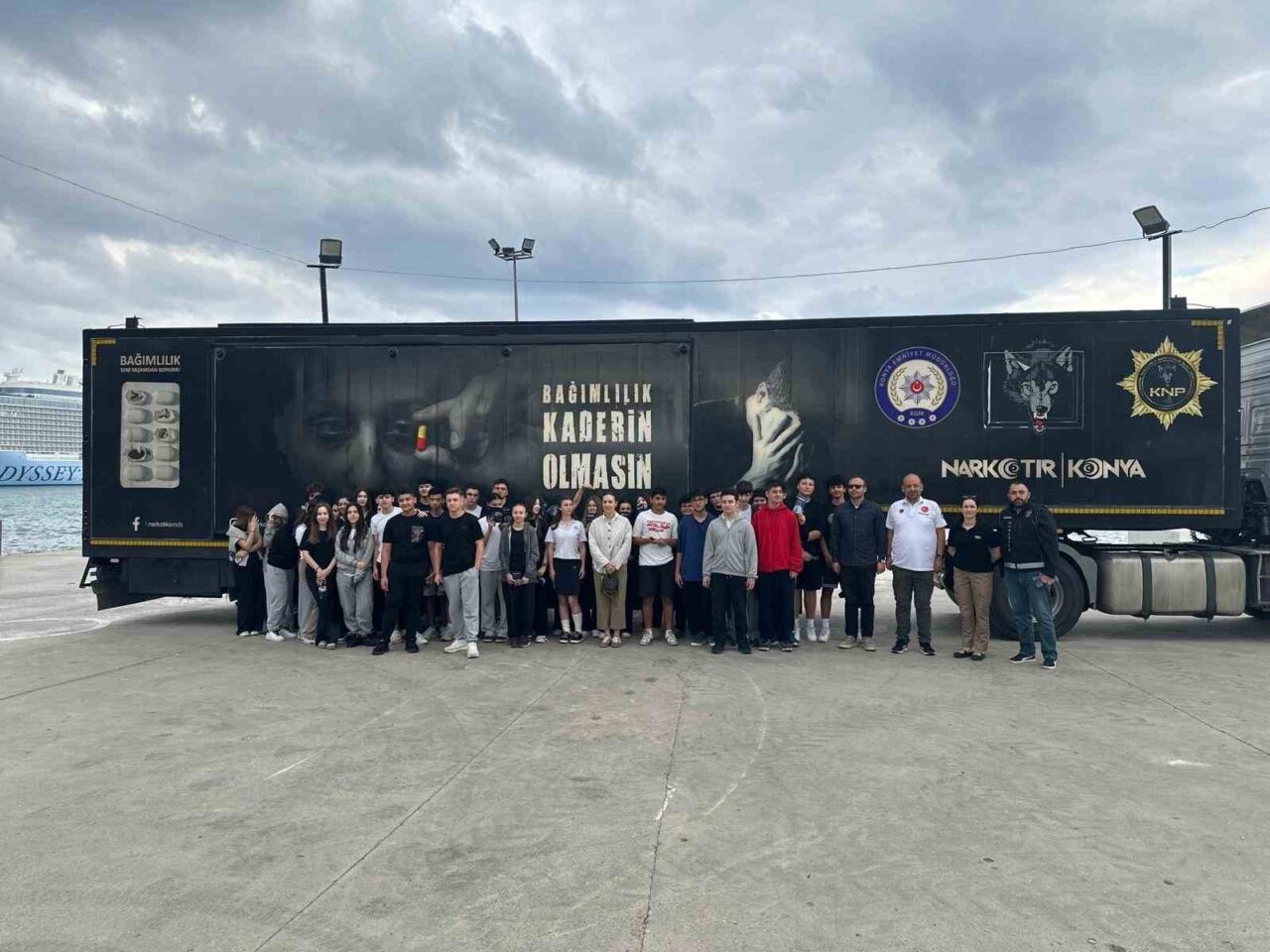 Uyuşturucuyla mücadelede farkındalık ve bilinçlendirme çalışmalarına destek amacıyla hayata geçirilen,