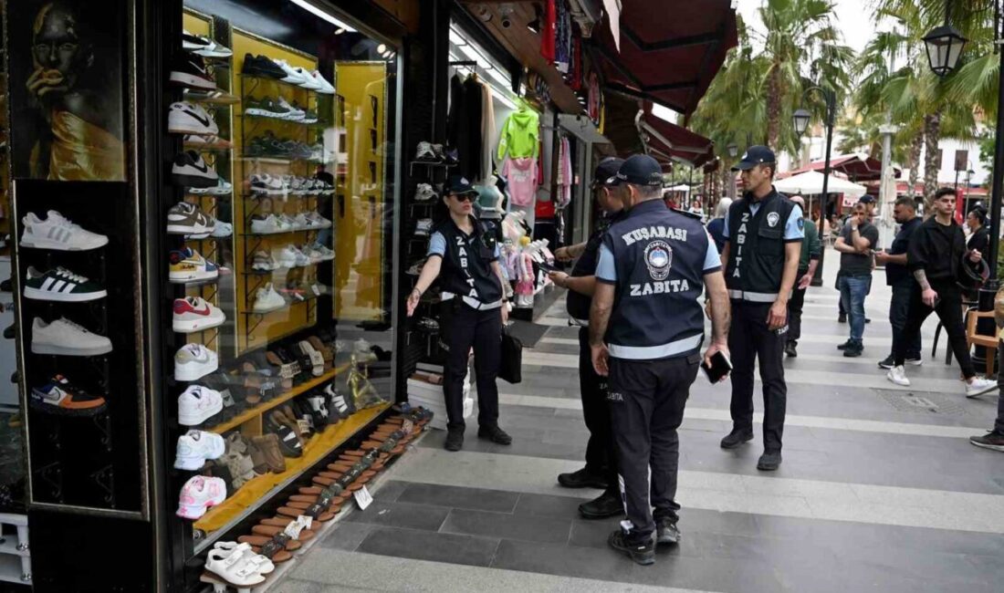 Kuşadası Belediyesi, turizm sezonunun başlamasıyla birlikte ’sıfır işgaliye’ denetimlerini sıklaştırdı.