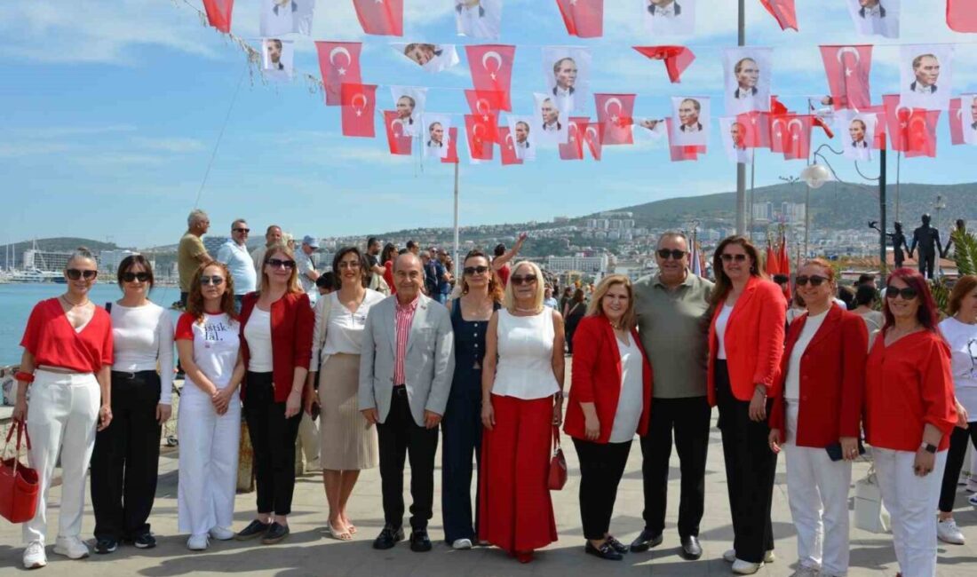 19 Mayıs Atatürk’ü Anma, Gençlik ve Spor Bayramı, Kuşadası’nda büyük