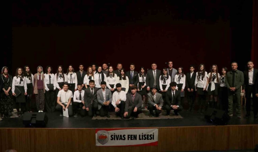 Sivas Fen Lisesi öğrencileri Aşık Veysel Şatıroğlu’nun yaşamını konu alan