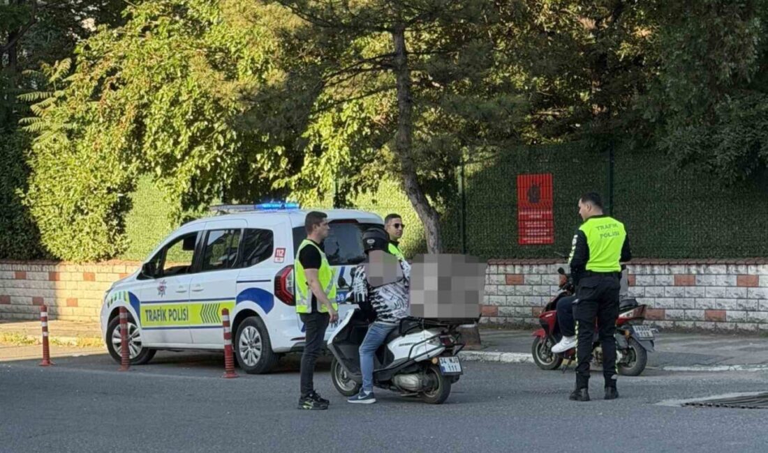 Kırklareli’nin Lüleburgaz ilçesinde Kurban Bayramı dolayısıyla şehir içindeki motosiklet denetimleri