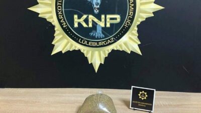 Kırklareli’nin Lüleburgaz ilçesinde Yunus Timlerinin durumlarından şüphelendiği 2 şahsın üzerinden