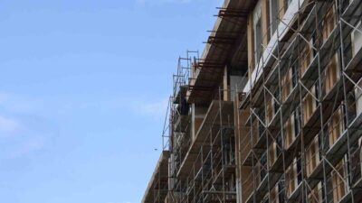 KIRŞEHİR (İHA) – Kırşehir’de yapımı devam eden hükümet konağı inşaatında