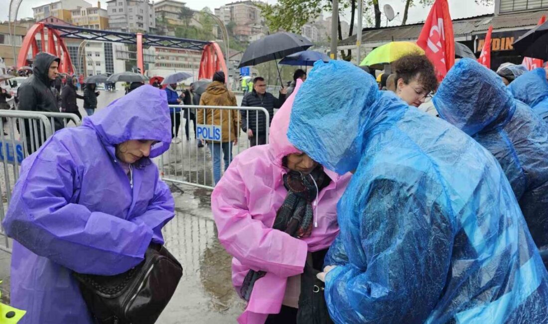 Zonguldak’ta 1 Mayıs Emek ve Dayanışma Günü kapsamında bir araya