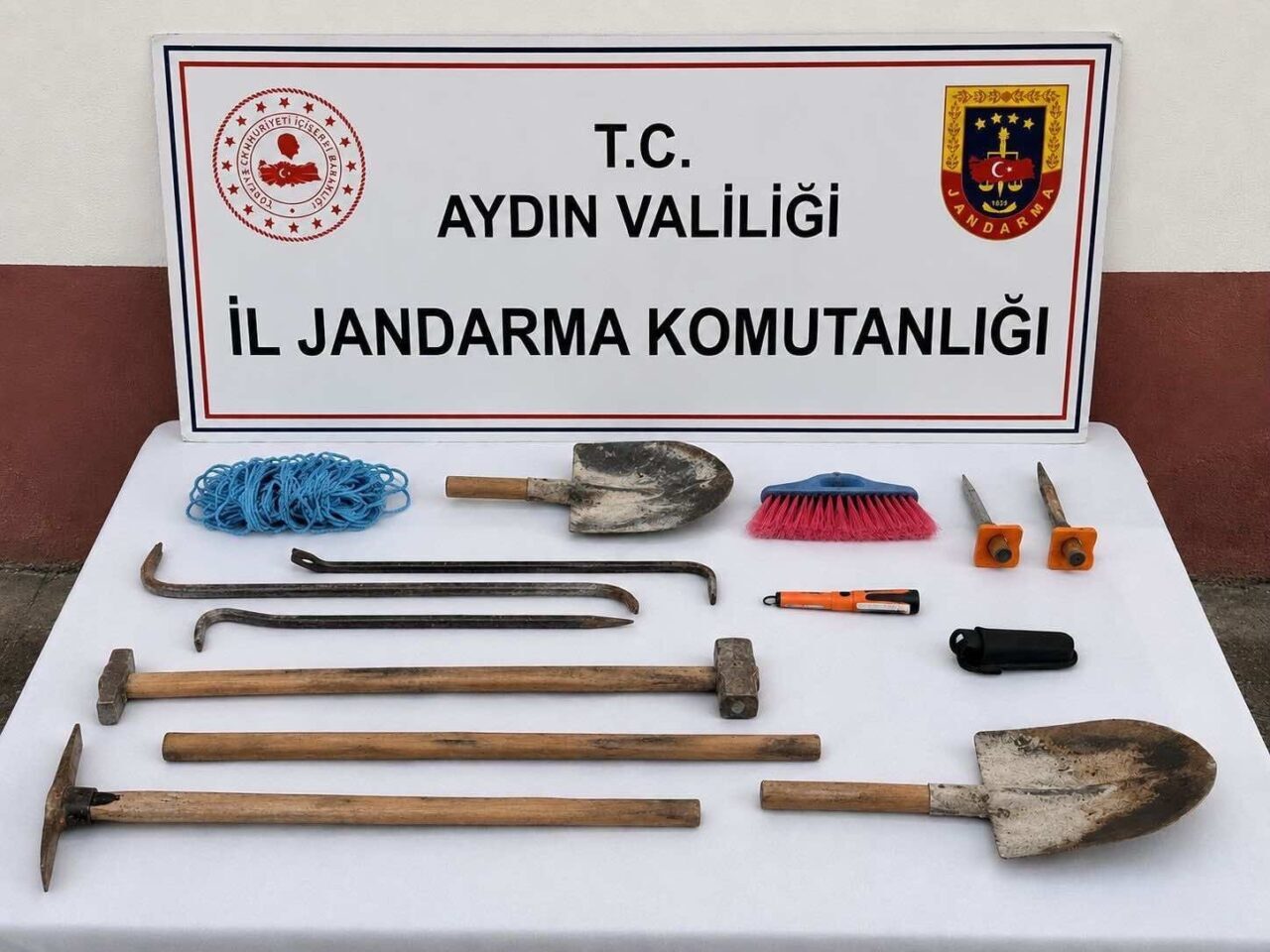 Aydın’ın Germencik ilçesinde, tarihi ve kültürel mirasın korunmasına yönelik yürütülen