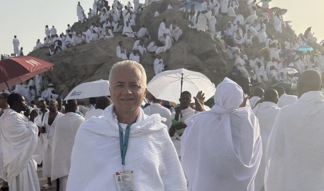 Malatya İş İnsanları Platformu Başkanı Ahmet Özköse, Arafat vakfesi ve