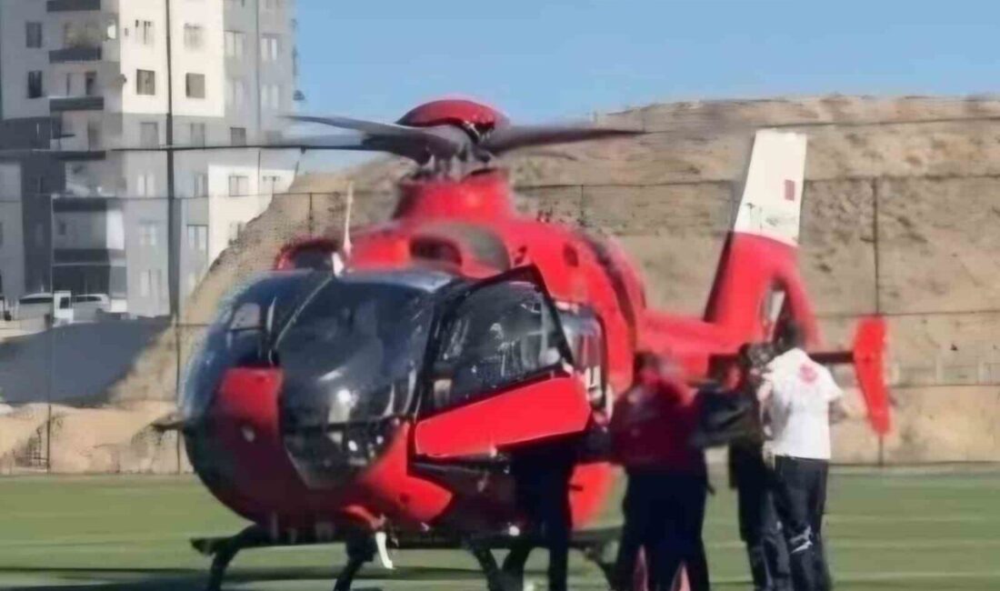 Malatya’nın Darende ilçesinde 62 yaşındaki hasta, ani göğüs ağrısı şikayeti