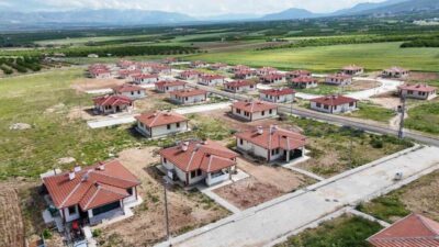 Malatya’nın Akçadağ ilçesinde 6 Şubat 2023 depremlerinde büyük yıkım yaşayan