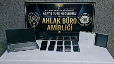 Malatya’da “fuhşa teşvik, aracılık ve yer temini” suçlarına yönelik düzenlenen