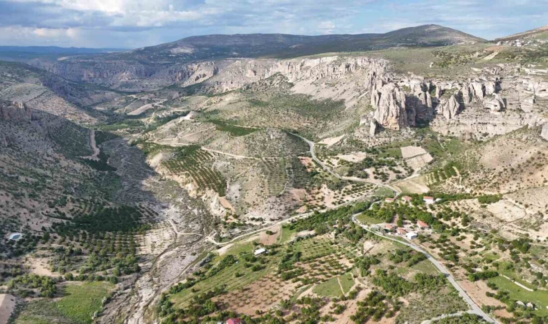 Malatya’nın Akçadağ ilçesinde bulunan ve 65 milyon yıllık jeolojik geçmişiyle