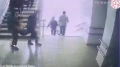 Malatya’da meydana gelen 5.6 büyüklüğündeki deprem sırasında bir görme engelliler