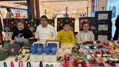 Engelliler Haftası nedeniyle özel eğitim kurumlarının hazırladığı sergi, Malatya Park