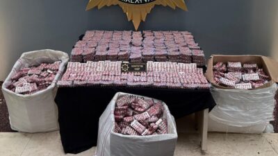 Malatya’da narkotik ekiplerince düzenlenen operasyonda 83 bin 380 adet sentetik