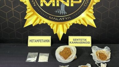Malatya’da sokak satıcılarına yönelik düzenlenen uyuşturucu operasyonunda gözaltına alınan 3