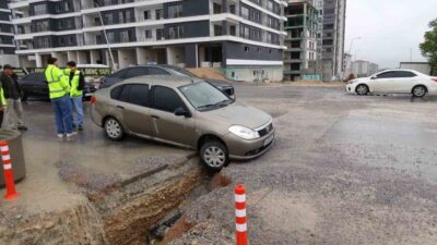 Malatya’da özel bir firma tarafından yürütülen kazı çalışmasının ardından kapatılmayan