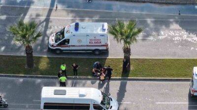 Manavgat ilçesinde aynı istikamette seyir halindeki 2 motosikletin çarpışması sonucu