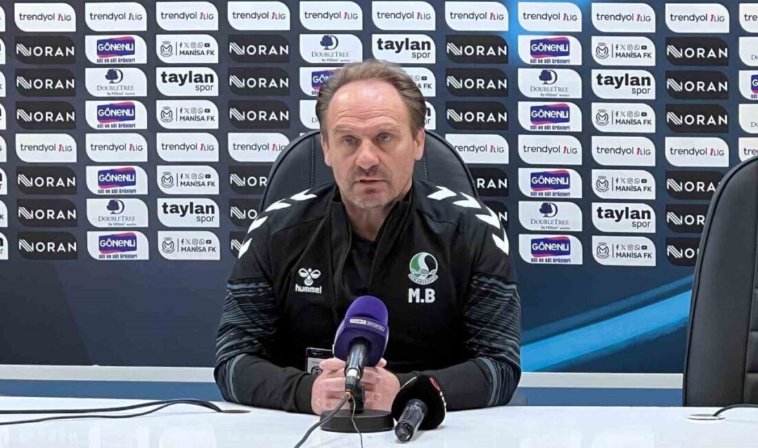 Trendyol 1. Lig’in 38. haftasında oynanan Manisa FK-Sakaryaspor karşılaşmasının ardından