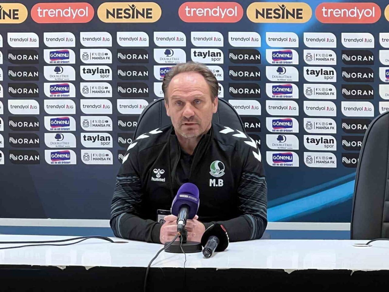 Trendyol 1. Lig’in 38. haftasında oynanan Manisa FK-Sakaryaspor karşılaşmasının ardından