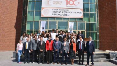 Manisa’da Polinas Mesleki ve Teknik Anadolu Lisesi tarafından düzenlenen “Sektör